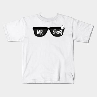 Mr spooky ghost Kids T-Shirt